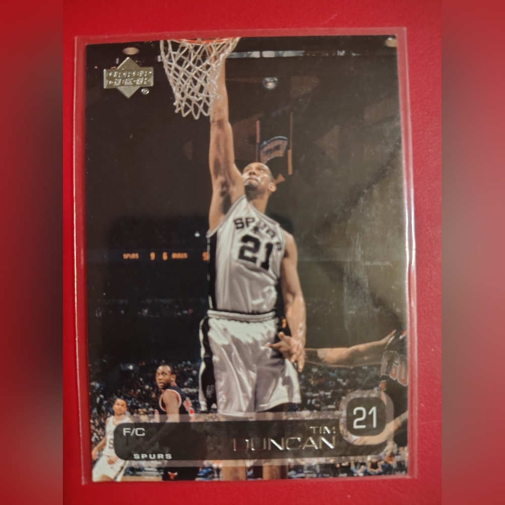 Tim Duncan 2002-03 Upper Deck #149 San Antonio Spurs Basketball Card